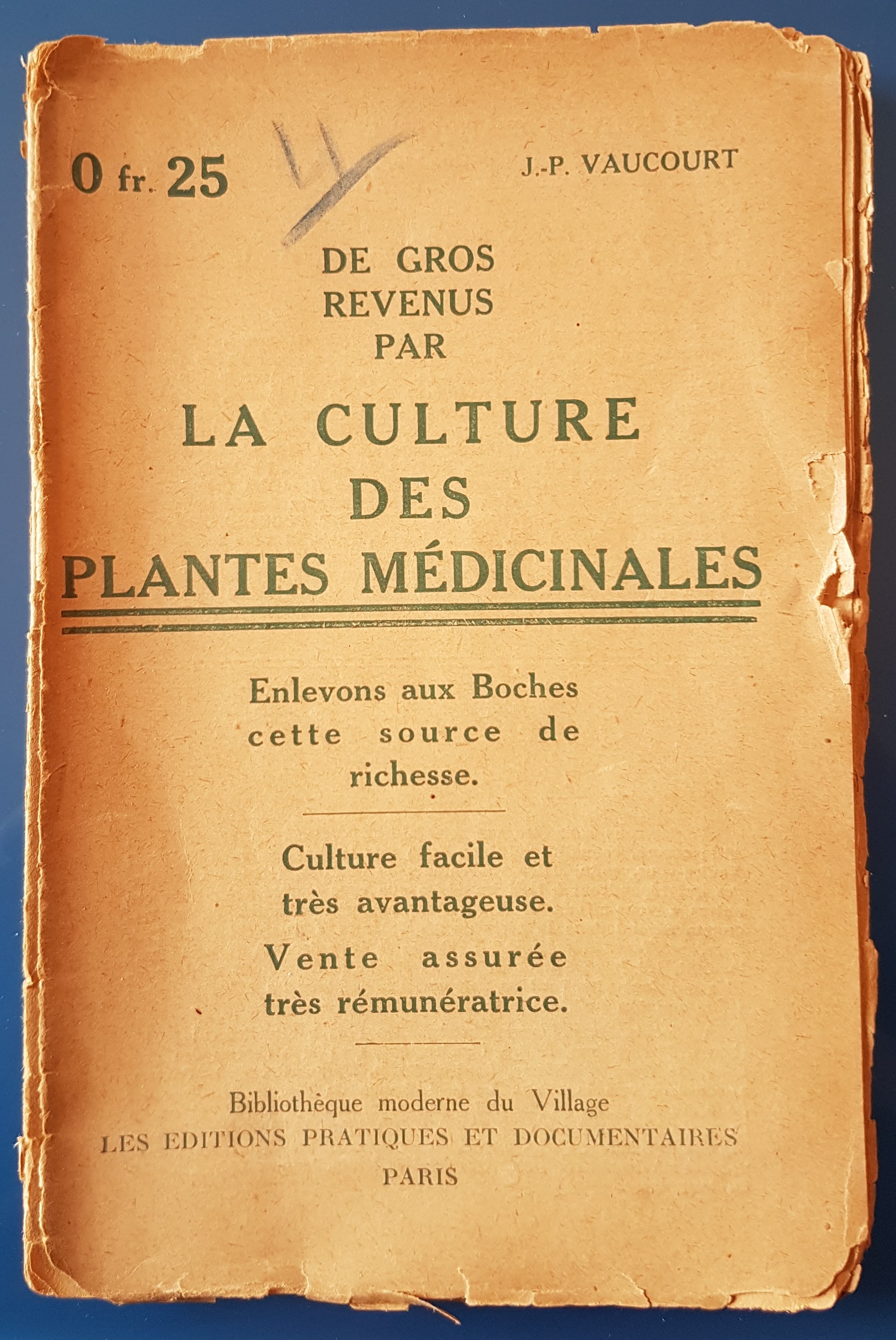livre : de gros revenus par les plantes médicinales