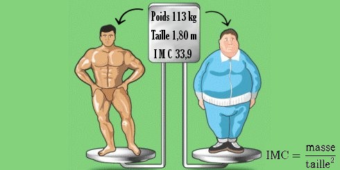 des différences importantes de physionomie pour un même poids